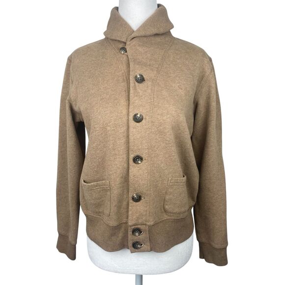 Lauren Ralph Lauren Sweaters - Lauren Ralph Lauren Cardigan Sweater Womens Small Brown Pockets Casual